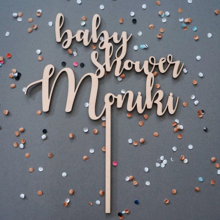 Topper z okazji baby shower 