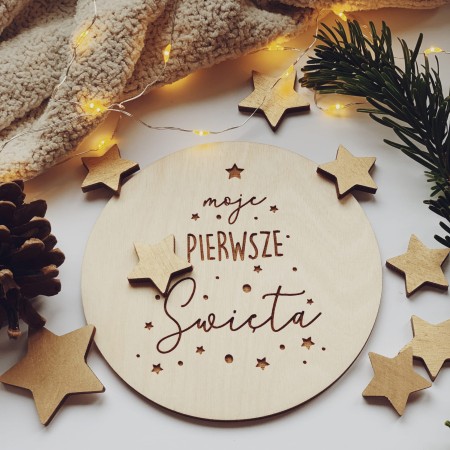 Pierwsze Święta - tabliczka